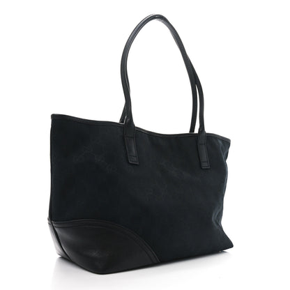 Gucci Monogram Medium New Britt Tote Black 3 of 10