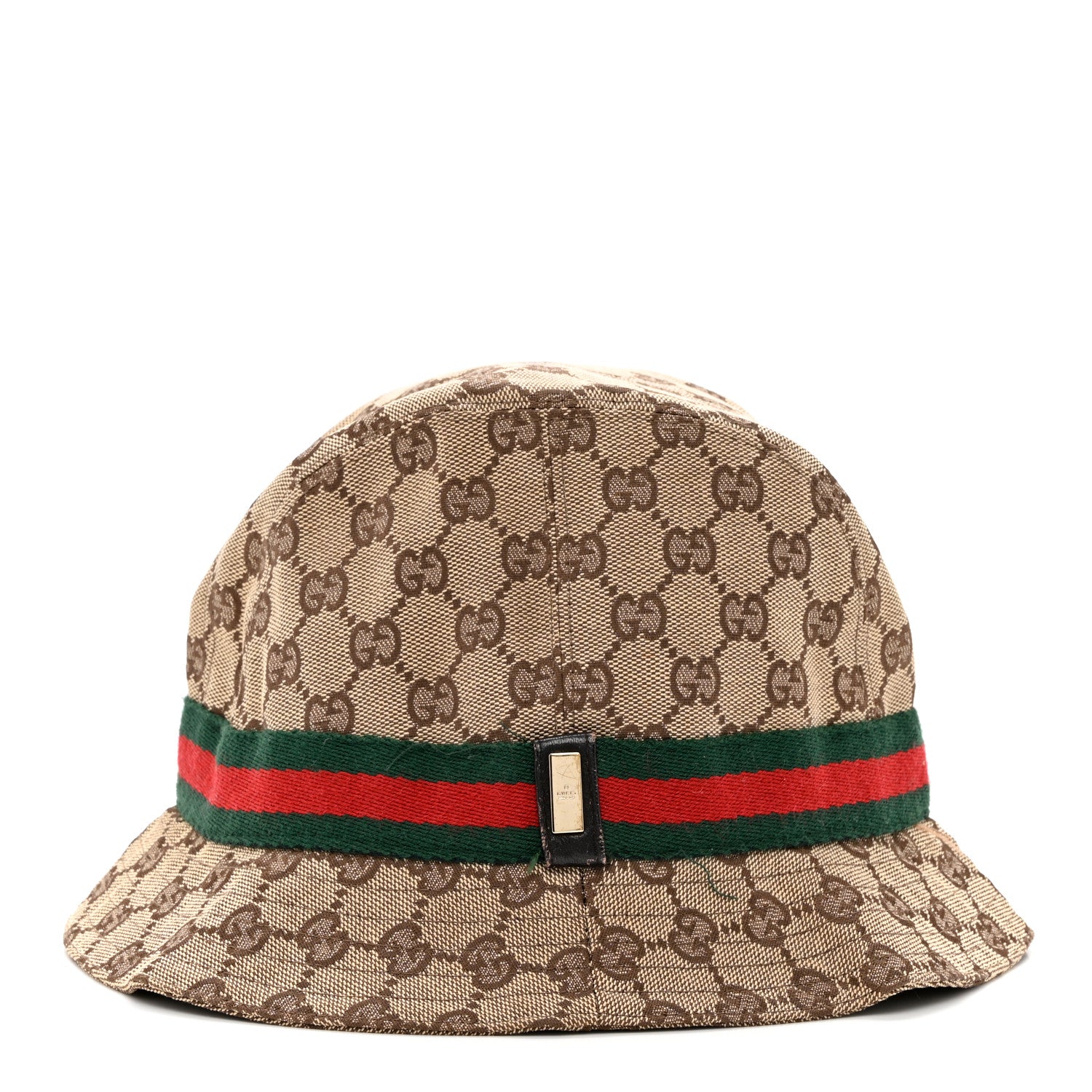 Gucci GG Monogram Web Bucket Hat M Brown 4 of 8