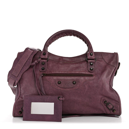 Balenciaga Agneau Classic Hardware City Murier 1 of 11