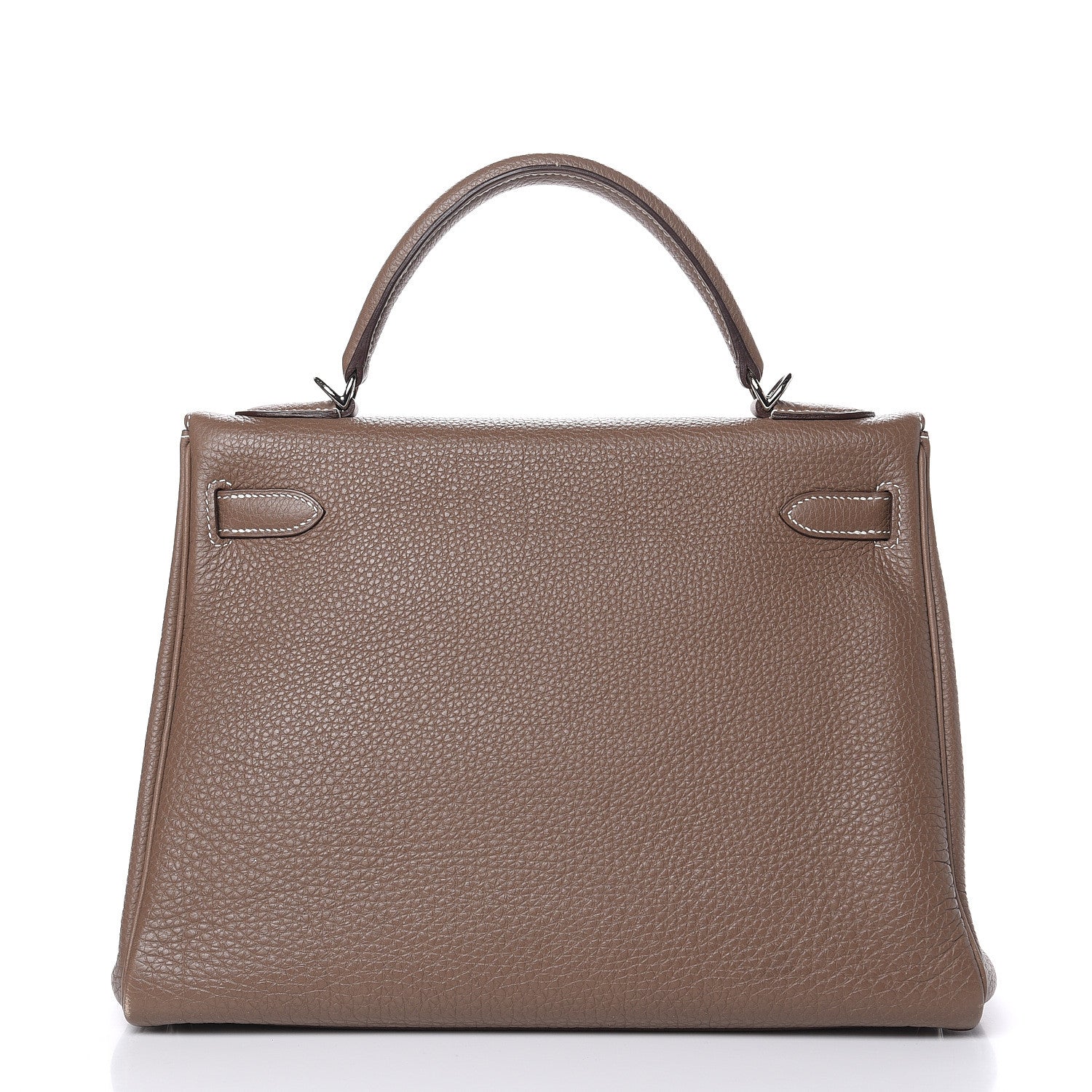 Hermes Togo Kelly Retourne 32 Etoupe 4 of 35