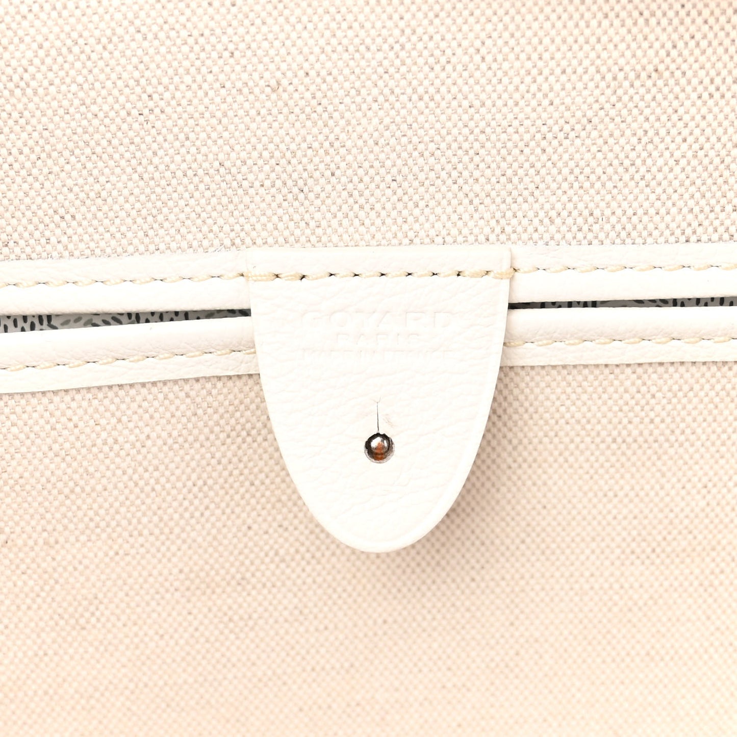 Goyardine Artois MM White