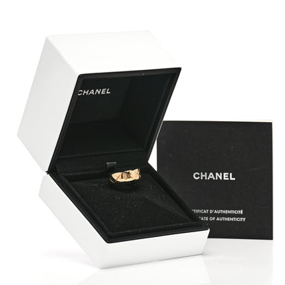 Chanel 18K Yellow Gold Small Coco Crush Ring 51 5.75 7 of 7