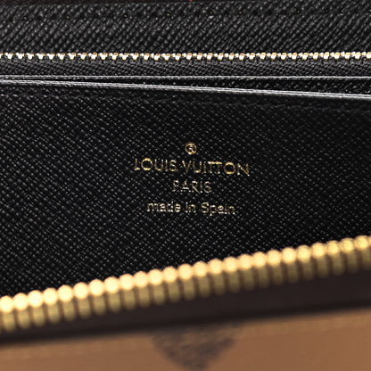 Louis Vuitton Reverse Monogram Giant Zippy Wallet 6 of 9