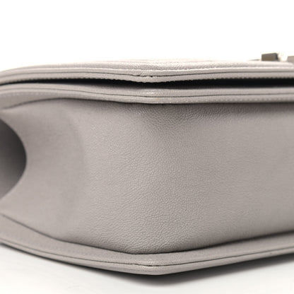 Chanel Caviar Quilted Medium Boy Flap Grey 7 of 8