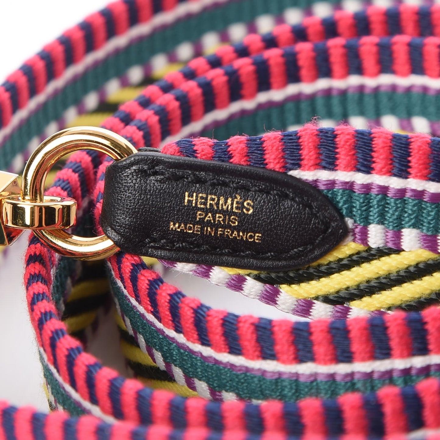 Toile Swift 25mm Sangle Cavale Shoulder Strap Multicolor Noir