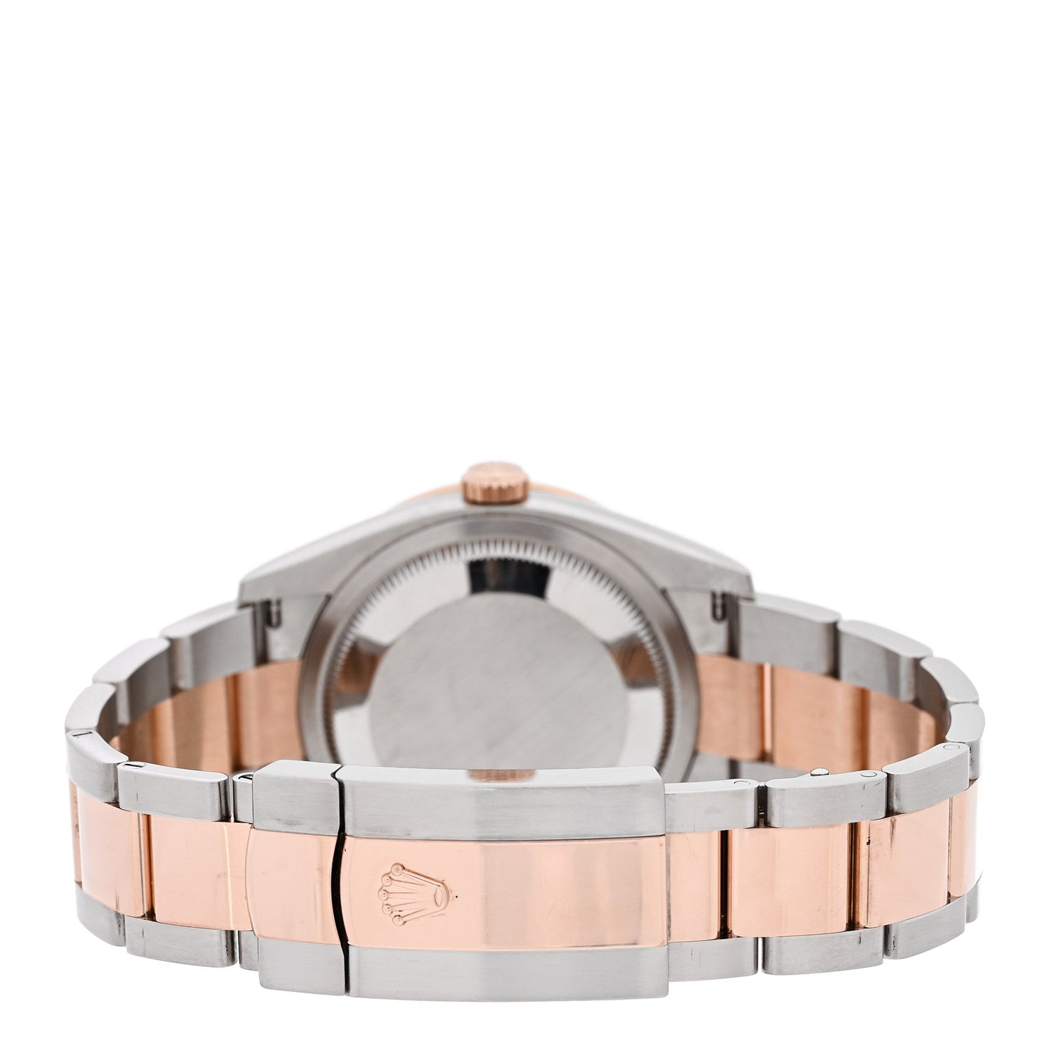Rolex Stainless Steel 18K Everose Gold Diamond 36mm Oyster Perpetual Datejust Watch Rhodium Roman 126281RBR 3 of 5