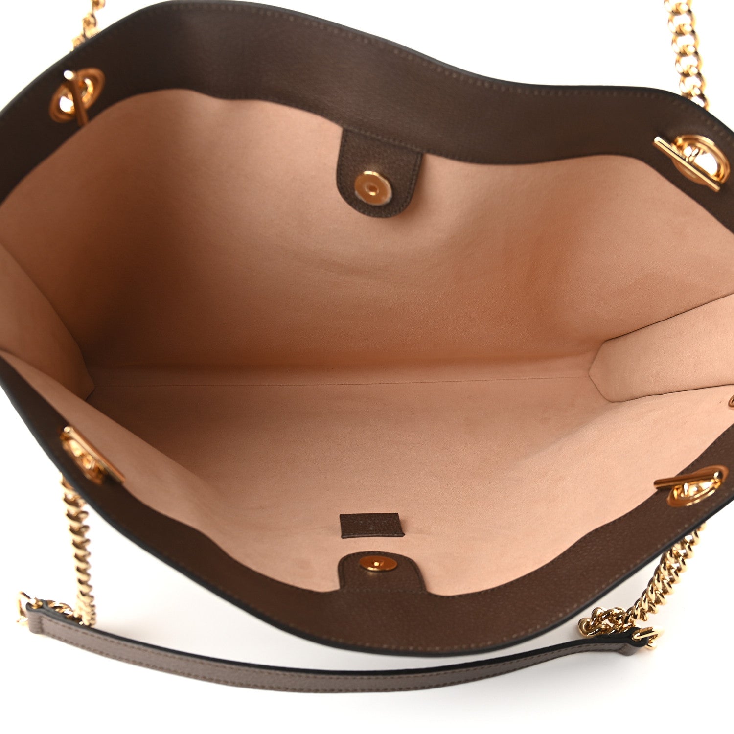 Gucci GG Supreme Monogram Large Rajah Chain Tote Beige New Acero 5 of 9