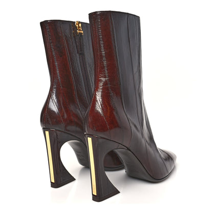 Fendi Hagfish Arco Ankle Boots 37.5 Brown 5 of 9