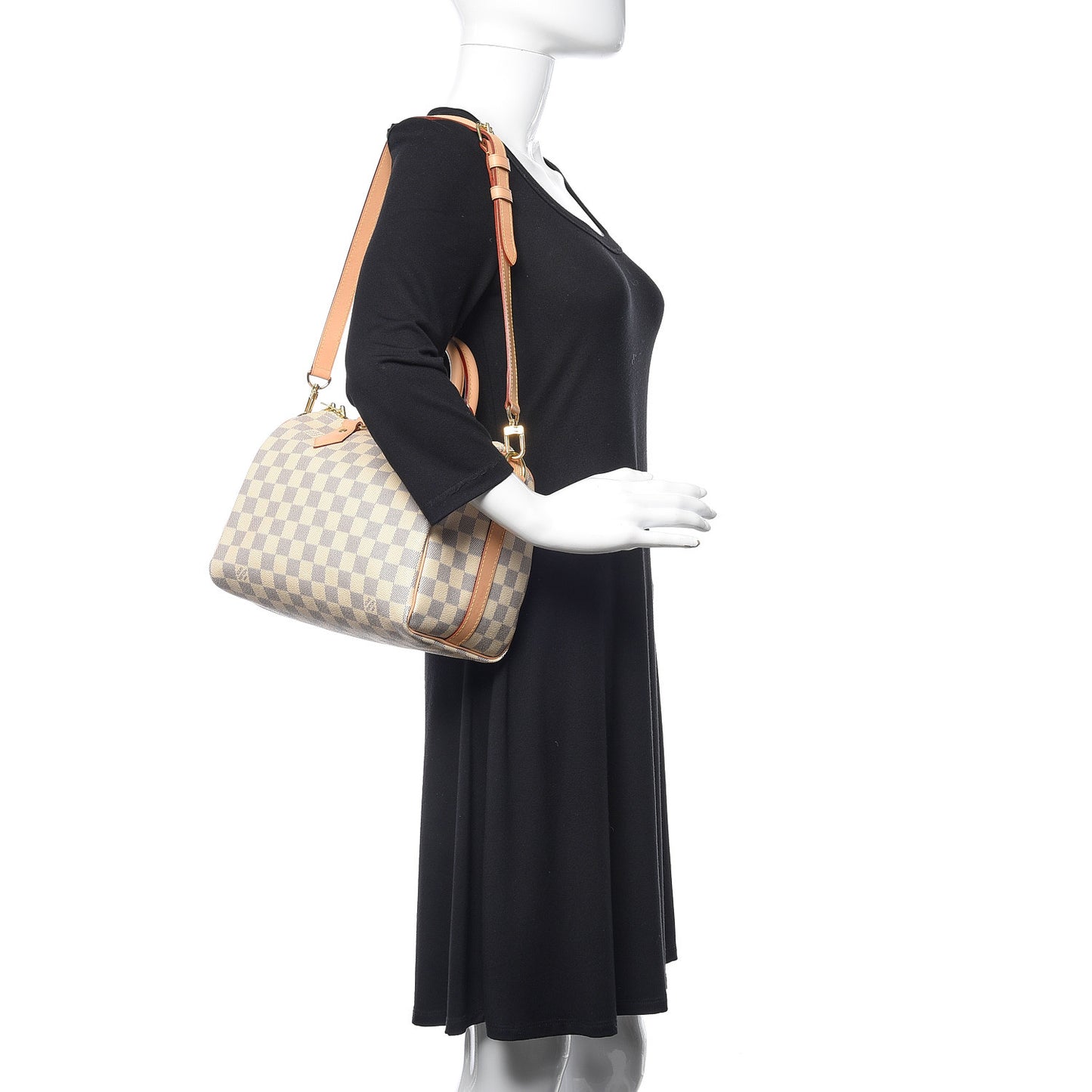 Damier Azur Speedy Bandouliere 25