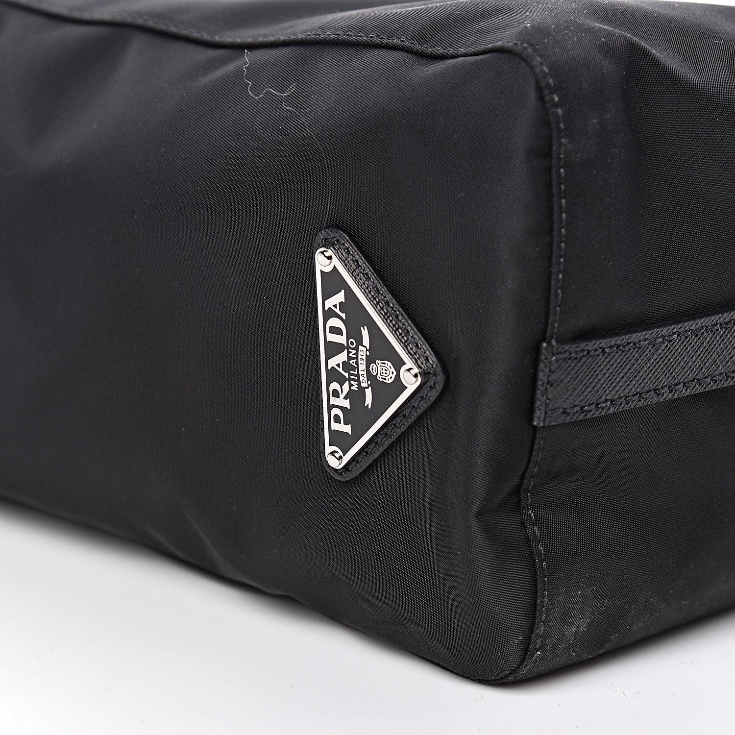 Prada X JAMES JEAN Tessuto Nylon Patch Shopping Tote Black 9 of 11