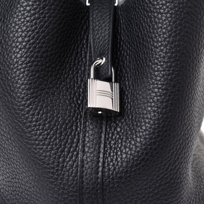 Hermes Taurillon Clemence Picotin Lock 18 PM Black 7 of 9