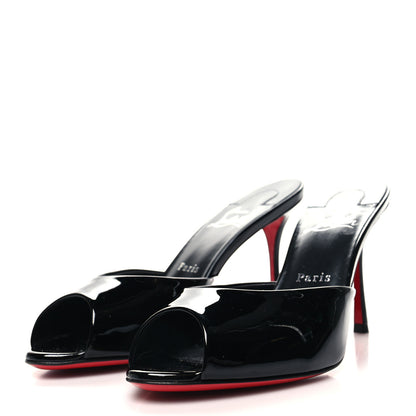 Christian Louboutin Patent Me Dolly 100 Sandals 39 Black 3 of 8
