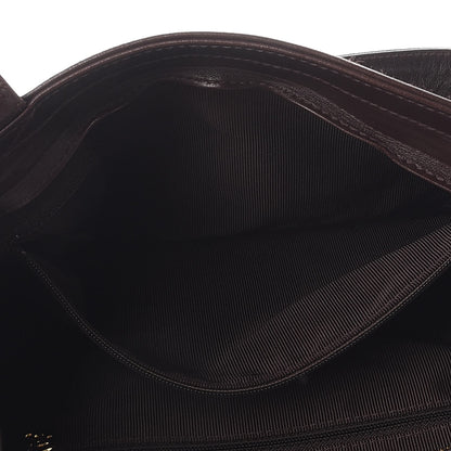Chanel Lambskin CC Tote Brown 8 of 17