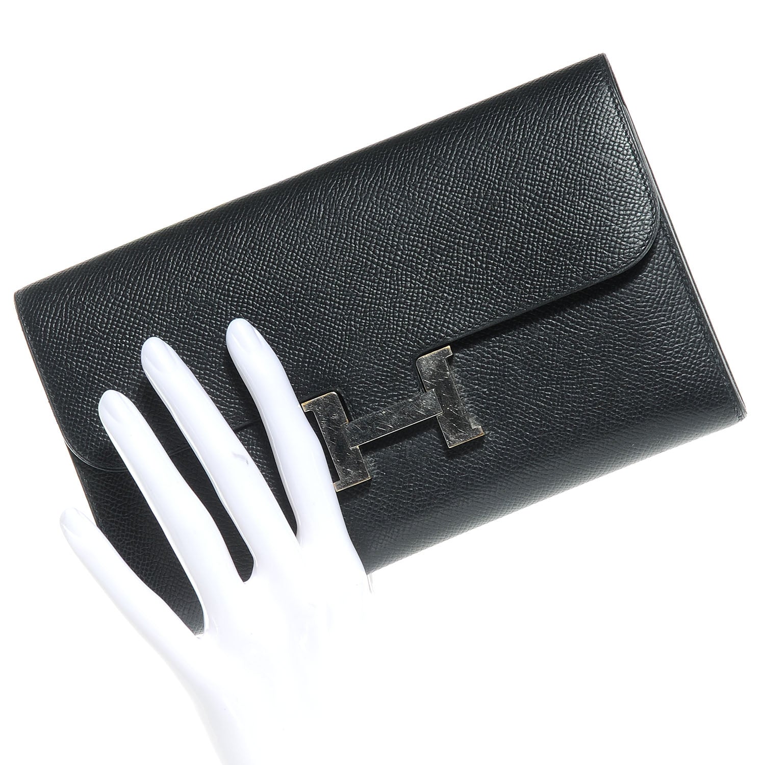 Hermes Epsom Constance Long Wallet Black 2 of 7