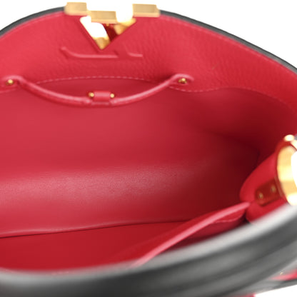 Louis Vuitton Taurillon Capucines PM Black Rose Berlingot 5 of 12