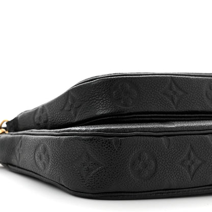 Louis Vuitton Empreinte Monogram Giant Multi Pochette Accessories Black 9 of 10
