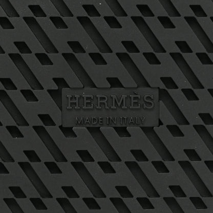 Hermes Calfskin Womens Chypre Sandals 37.5 White 6 of 9