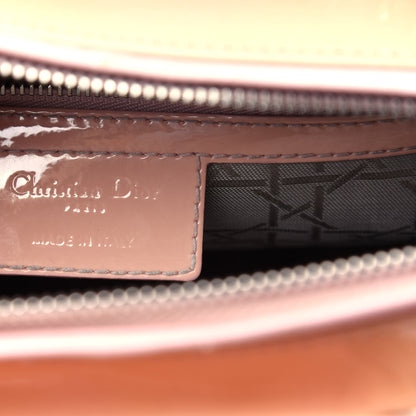 Christian Dior Patent Cannage Large Lady Dior Light Pink 6 of 10