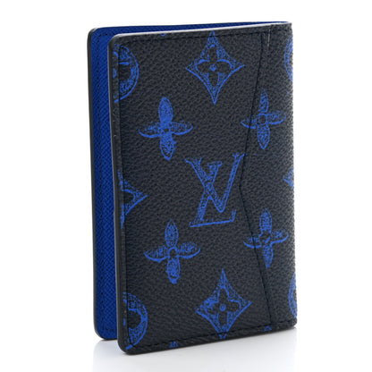 Louis Vuitton Vintage Monogram Everyday LV Pocket Organizer Blue 3 of 7