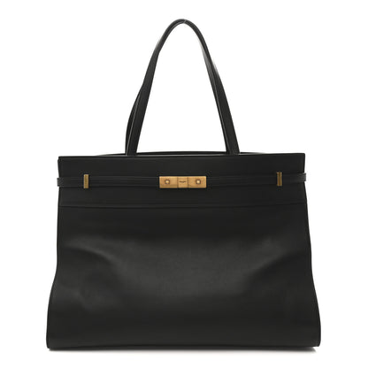 Saint Laurent Calfskin Medium Manhattan Shopper Tote Black 1 of 13