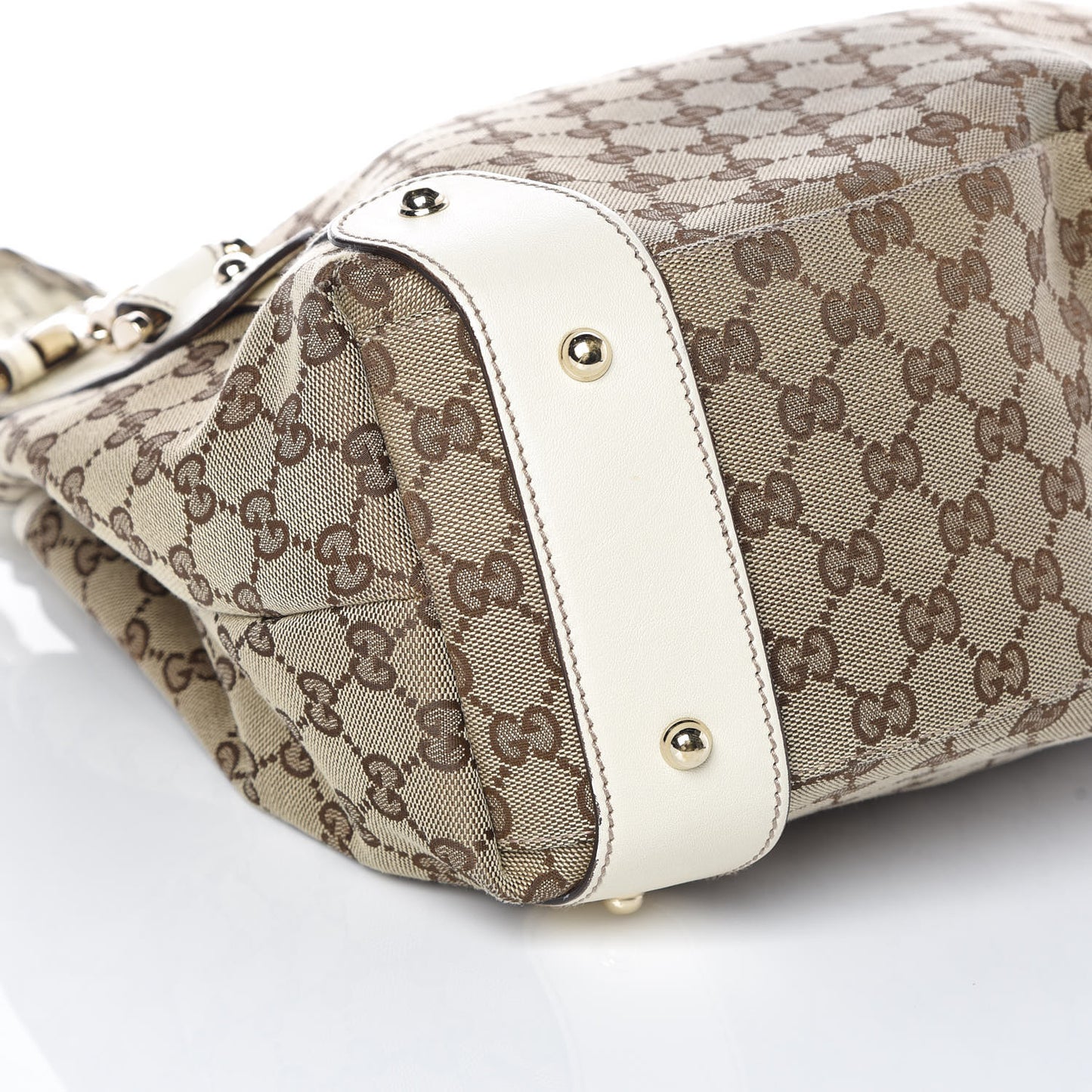 Monogram Medium Pelham Shoulder Bag Off White
