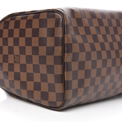 Louis Vuitton Damier Ebene Speedy 30 7 of 9