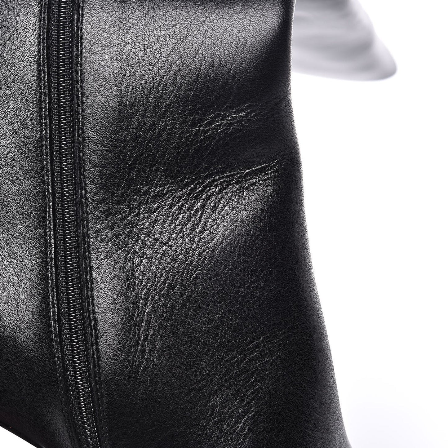 Shiny Calfskin Lady 120 Boot 36 Black