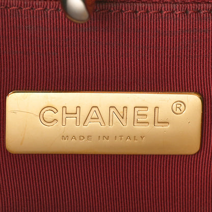 Chanel Lambskin Quilted Large Chanel 19 Shopping Tote Black 6 of 9