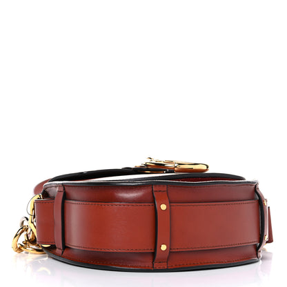 Chloe Calfskin Small Tess Bag Sepia Brown 4 of 10