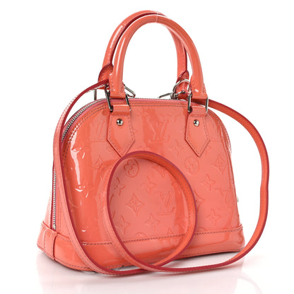Louis Vuitton Vernis Alma BB Poppy 2 of 8