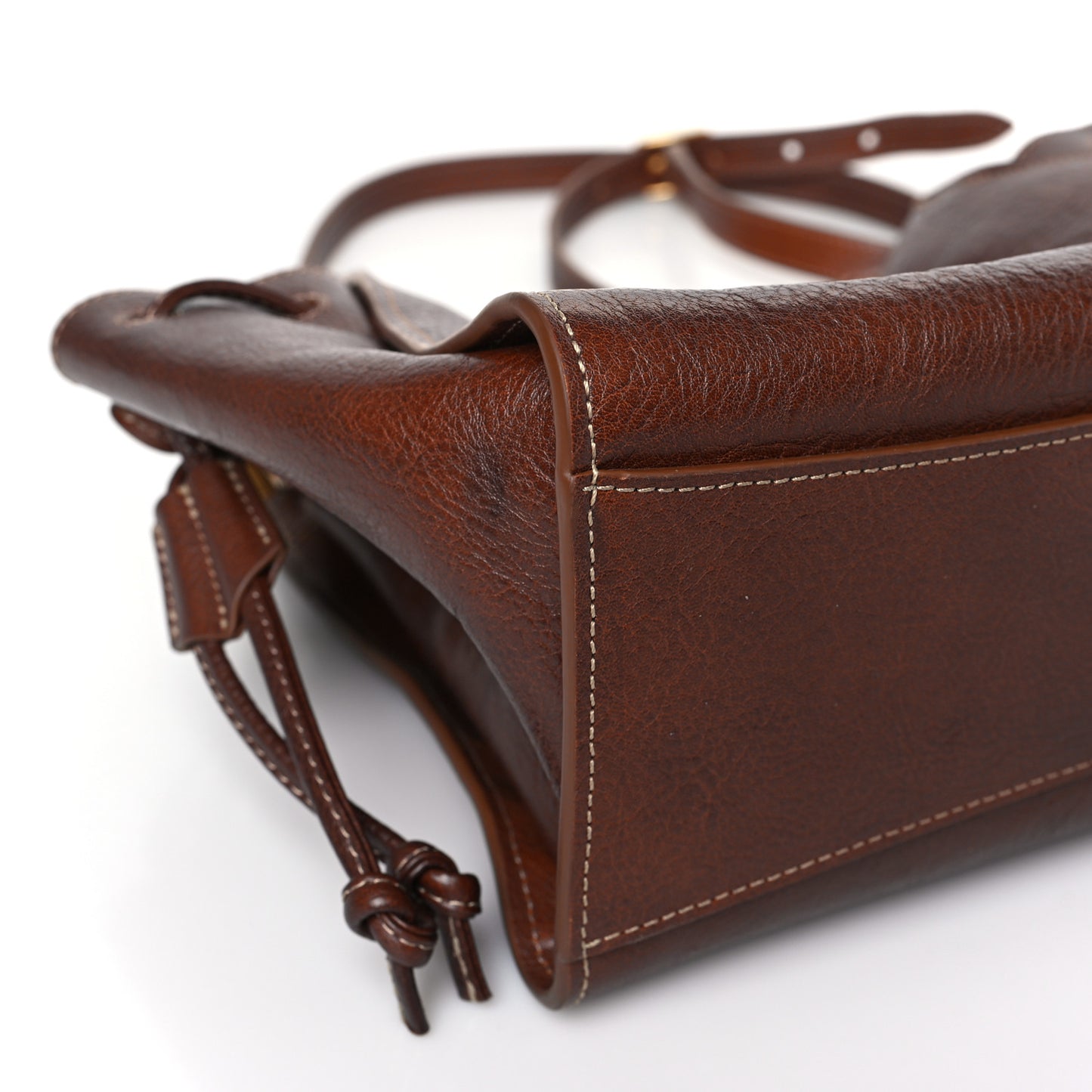 Natural Vegetable Tanned Iris Tote Tan