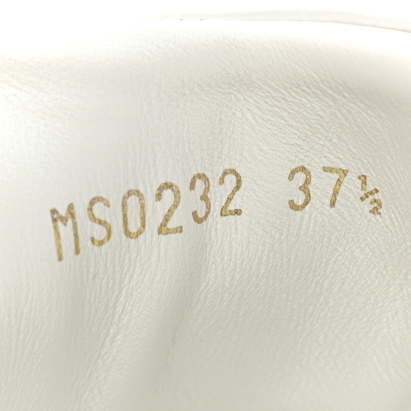Lambskin Embossed Monogram Time Out Sneakers 37.5 White