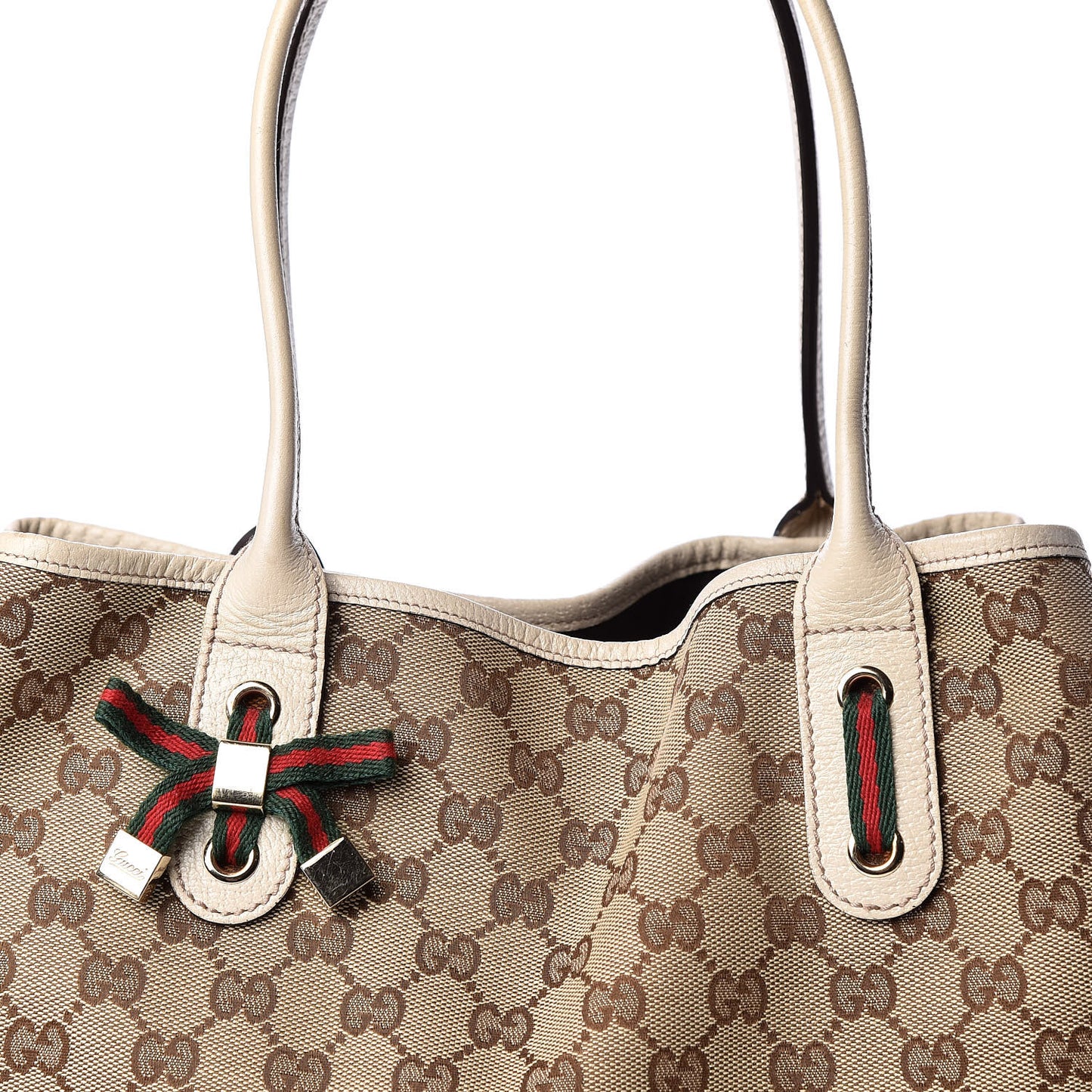 Monogram Medium Princy Tote Off White
