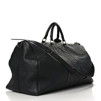 Louis Vuitton Damier Infini Keepall Bandouliere 55 Onyx 2 of 10