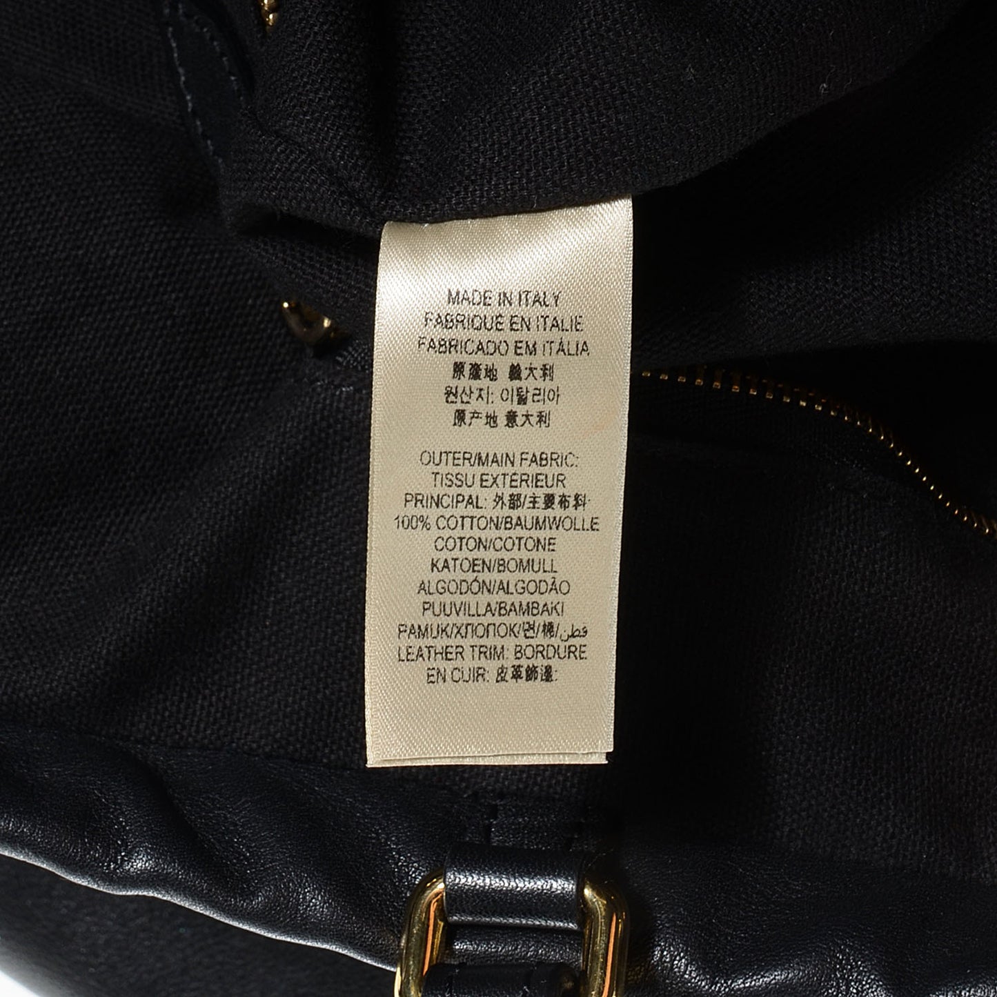 Calfskin House Check Big Crush Black