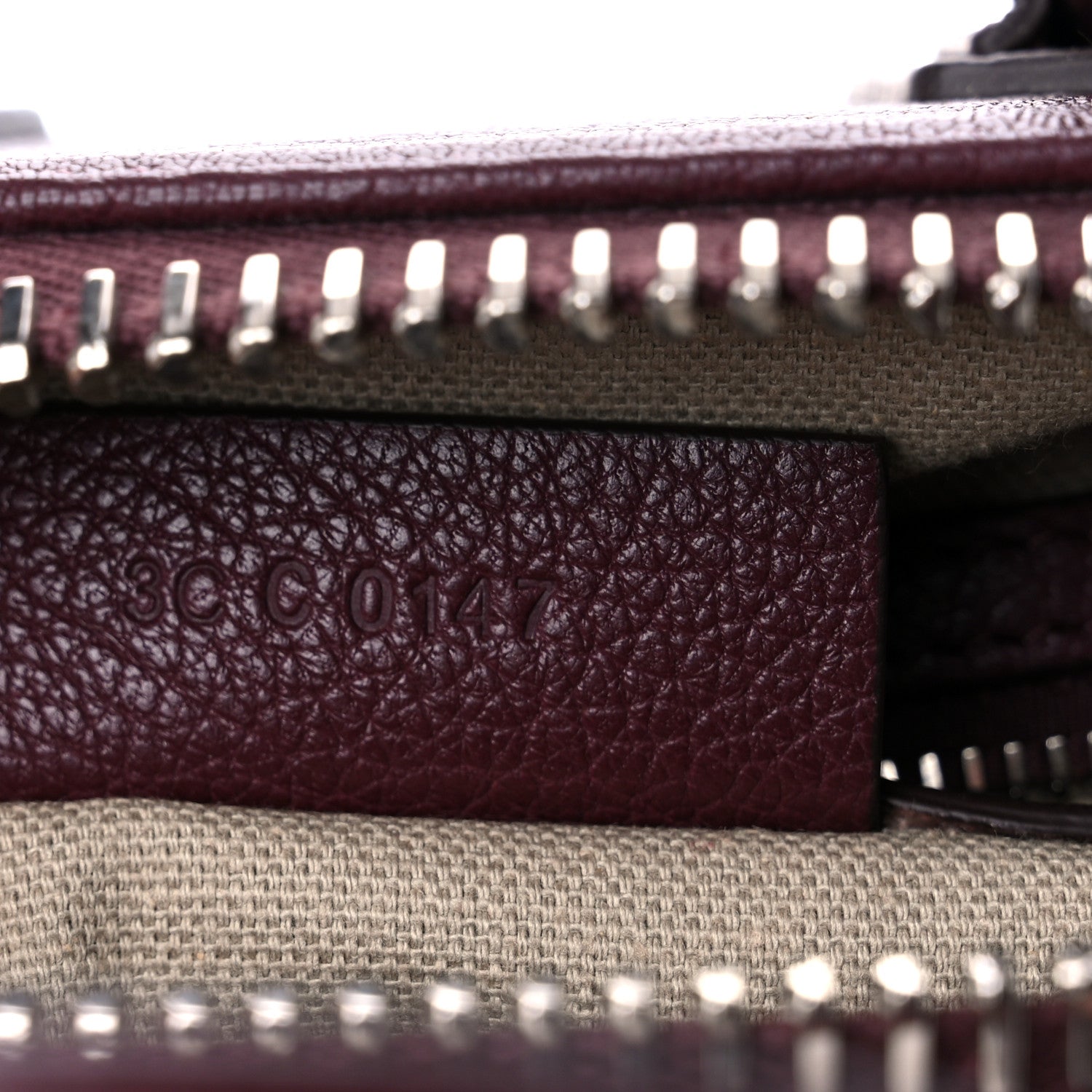 Givenchy Sugar Goatskin Mini Antigona Oxblood 7 of 12