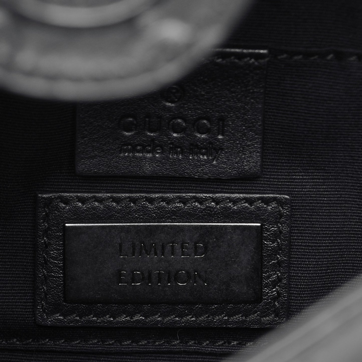 Guccissima Mini Emily Shoulder Bag Black