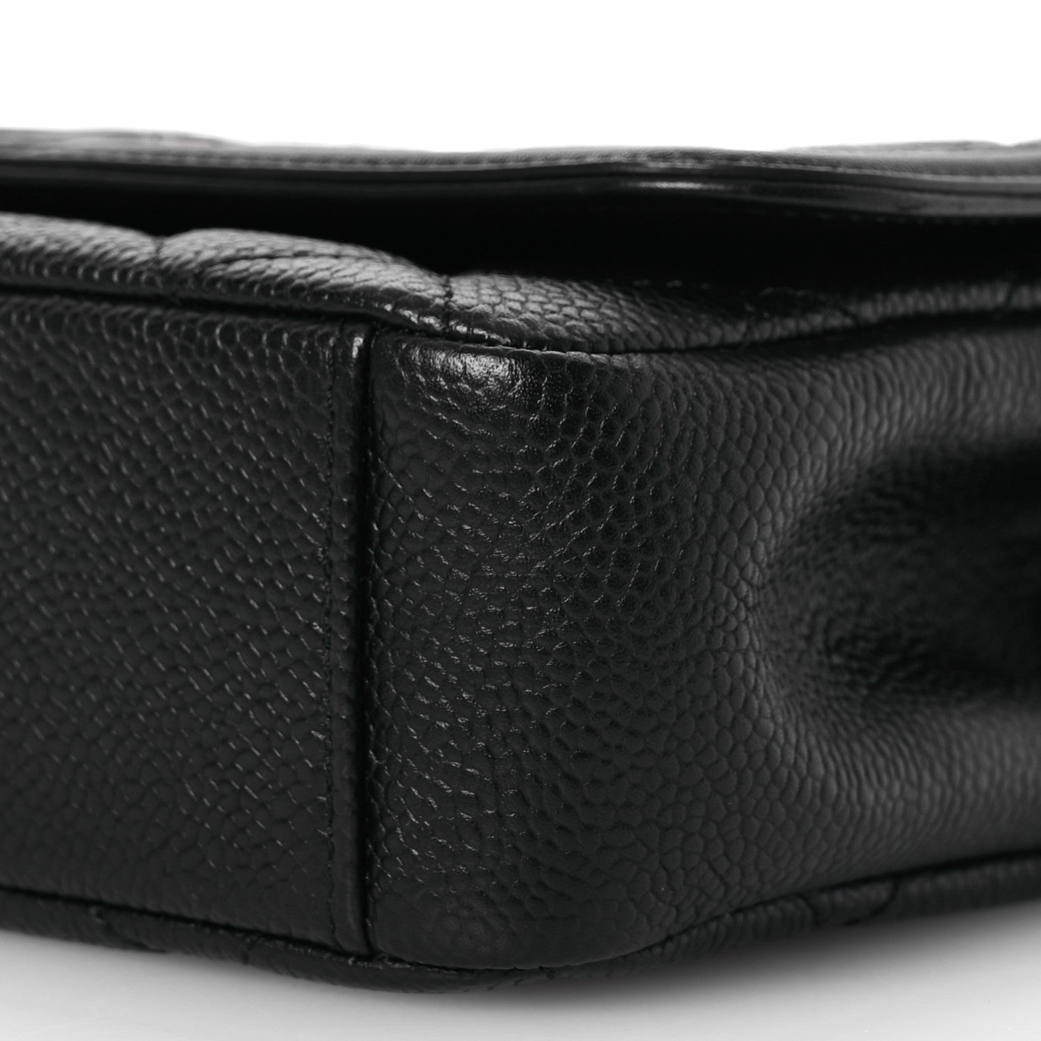 Chanel Caviar Quilted Small CC Filigree Flap Black 11 of 12