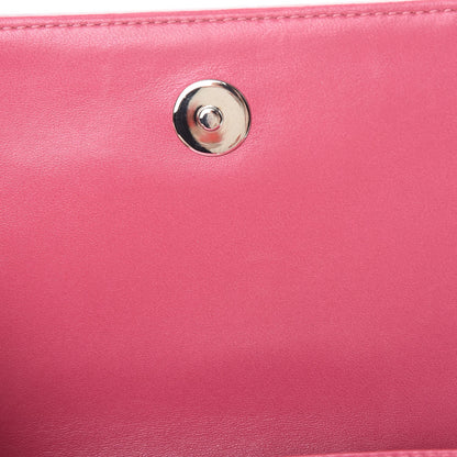 Chanel Plexiglass Patent Mini Boy Brick Flap Orange Pink 15 of 17