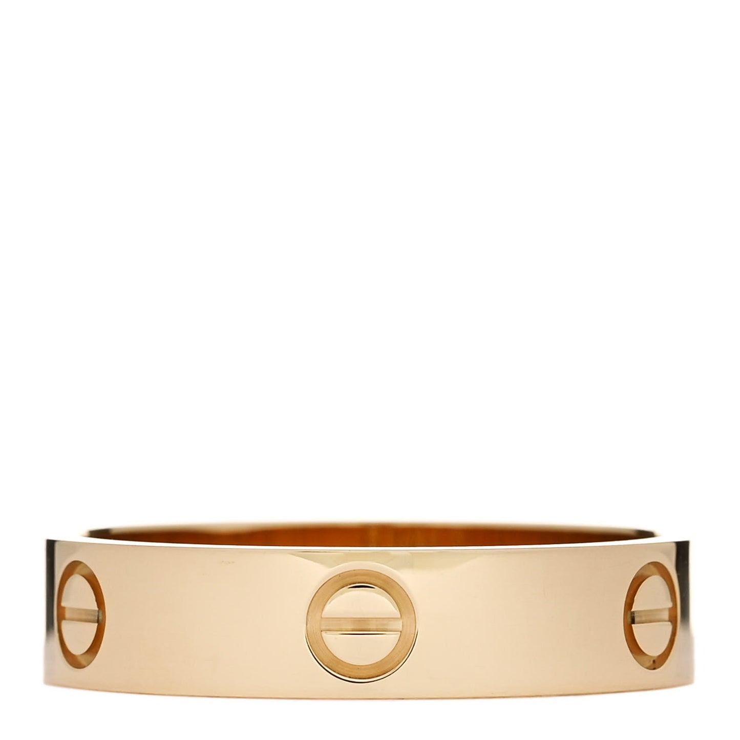 18K Yellow Gold 5.5mm LOVE Band Ring 69 12.5