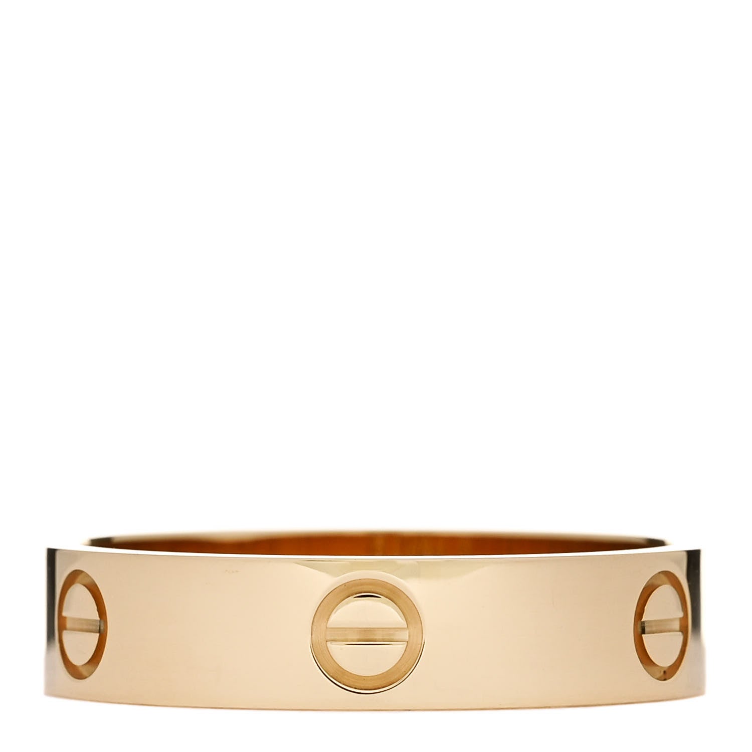 Cartier 18K Yellow Gold 5.5mm LOVE Band Ring 69 12.5 3 of 5