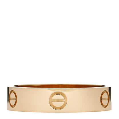 Cartier 18K Yellow Gold 5.5mm LOVE Band Ring 69 12.5 3 of 5