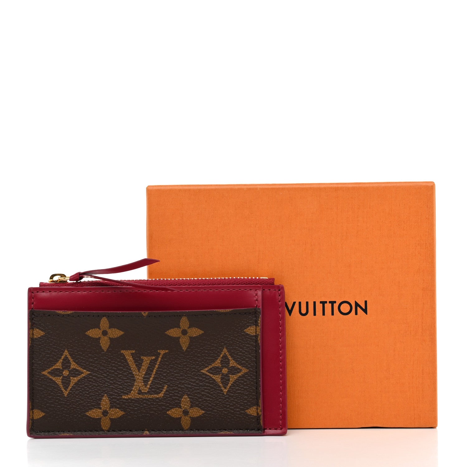 Louis Vuitton Monogram Zipped Card Holder Fuchsia 8 of 8
