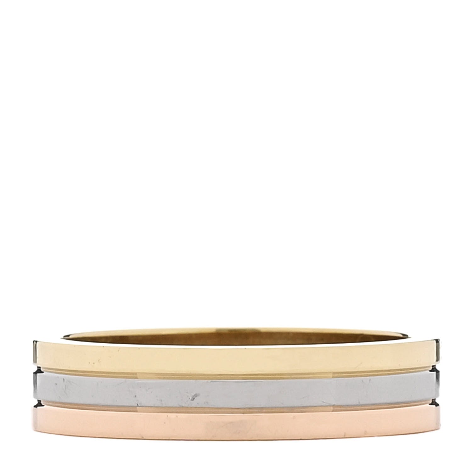 Cartier 18K Pink White Yellow Gold 4.8mm Vendome Louis Cartier Wedding Band Ring 57 8 1 of 5