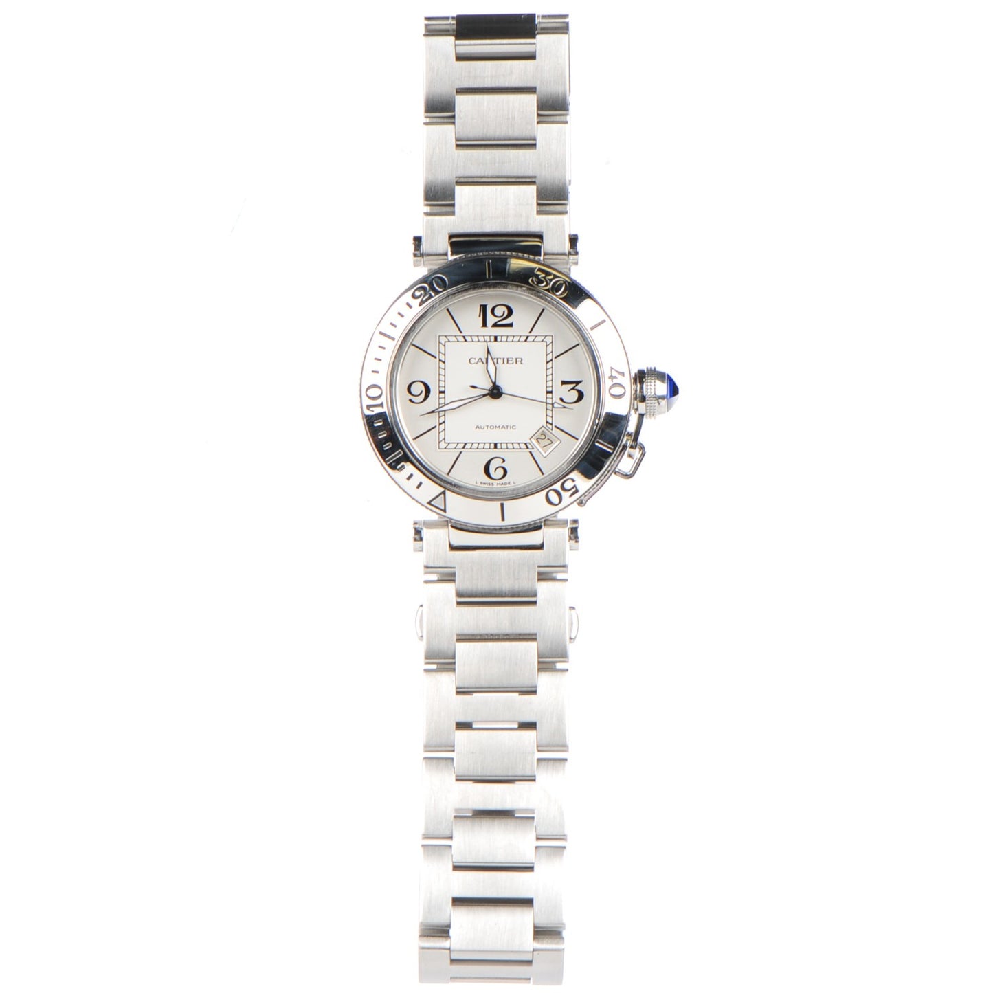 Stainless Steel 40mm Pasha C Seatimer Automatic Watch