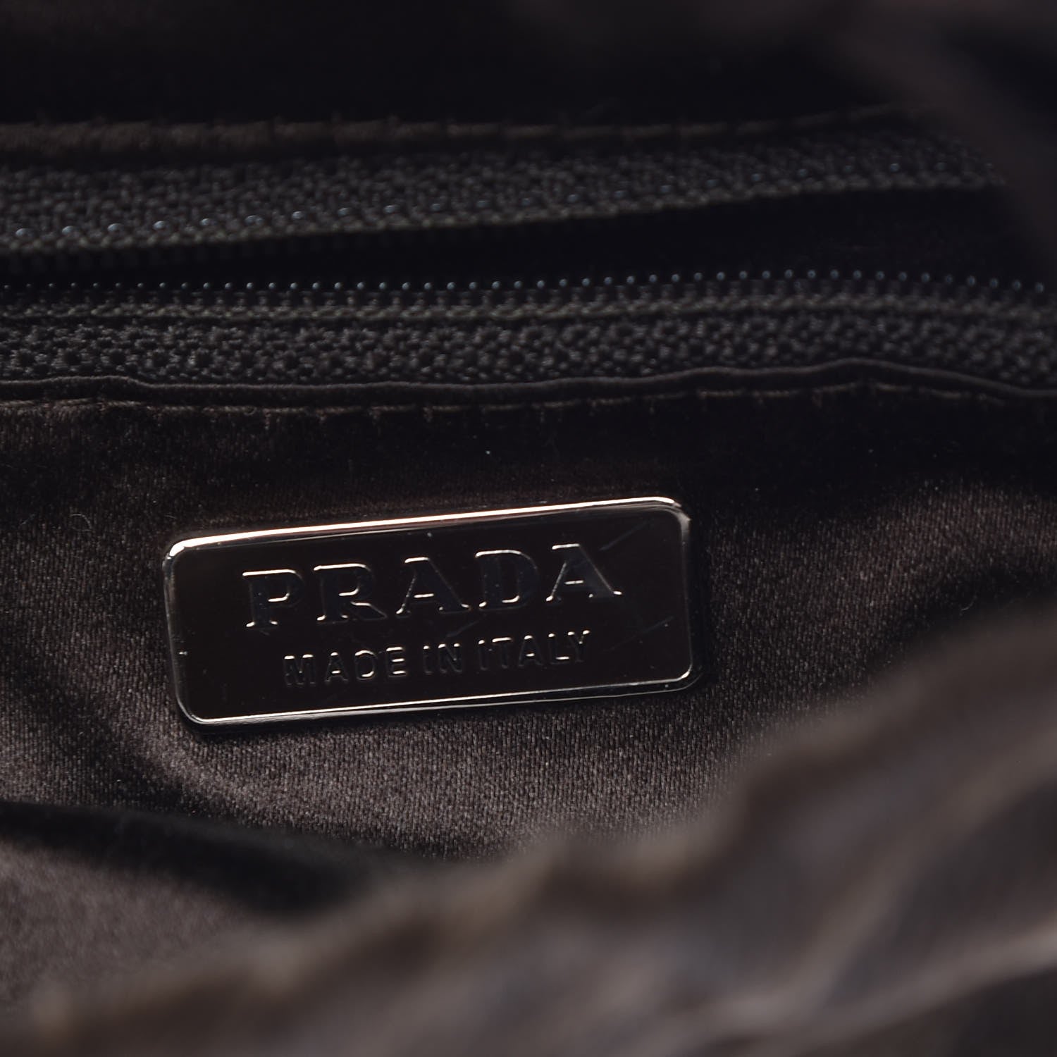 Prada Calf Hair Clutch Brown 6 of 9