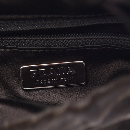 Prada Calf Hair Clutch Brown 6 of 9