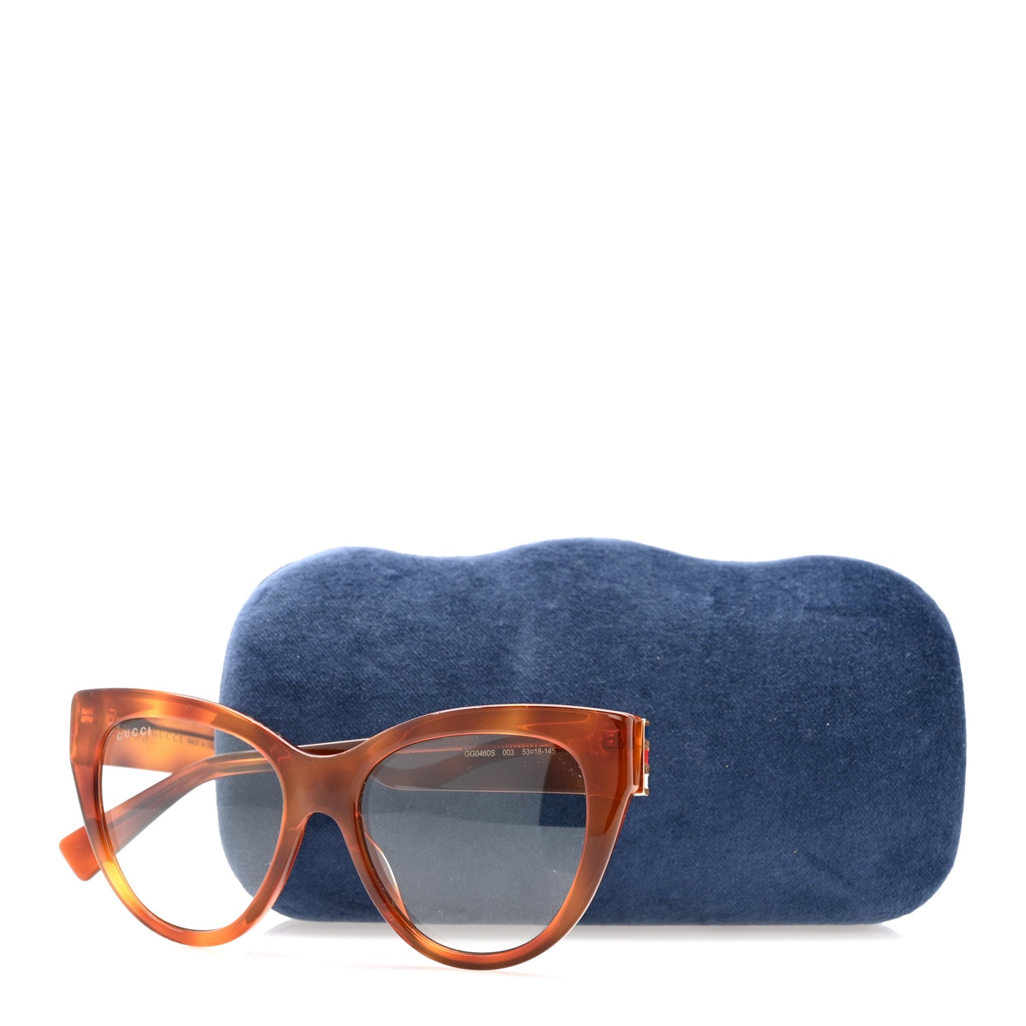 Acetate Cat Eye Sunglasses GG0460S Havana