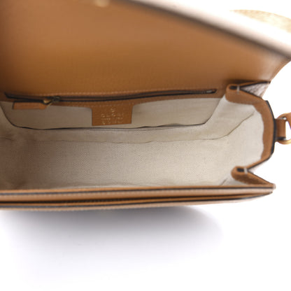 Gucci X DISNEY Mini Vintage GG Supreme Monogram Mickey Mouse Small Flap Messenger Bag Beige Vintage Sun Oil 5 of 11