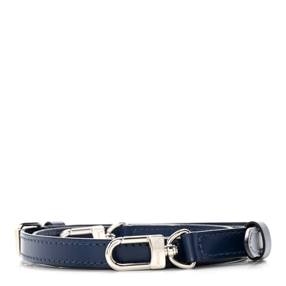 Louis Vuitton Calfskin 16mm Adjustable Shoulder Strap Indigo 1 of 5